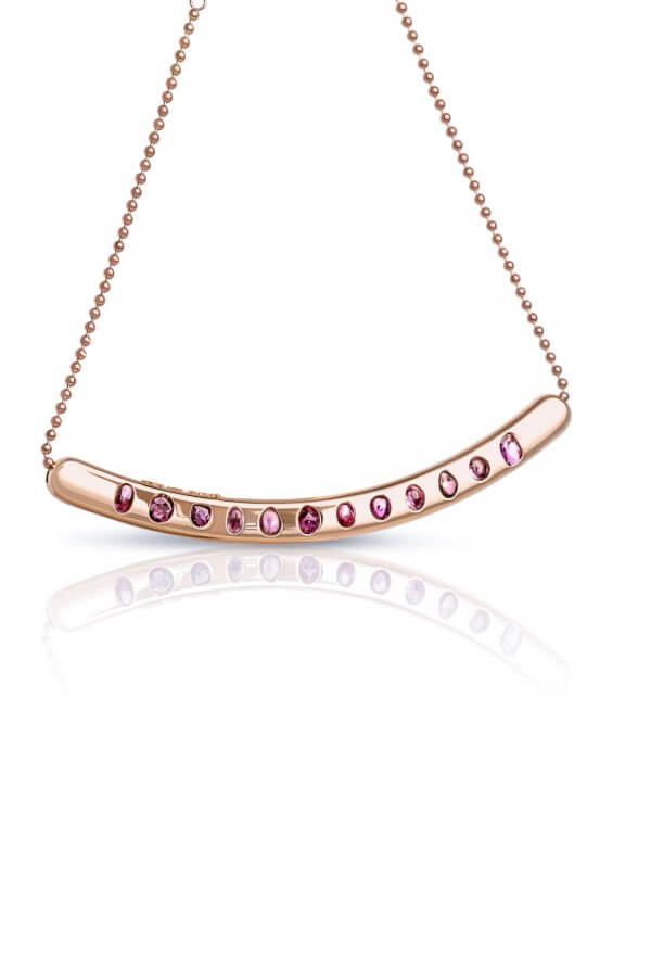 Sapphire Bar Necklace