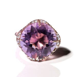 Gaudi with Rose de France Amethyst