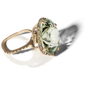 Gaudi with Green Amethyst & Diamonds - Image 3