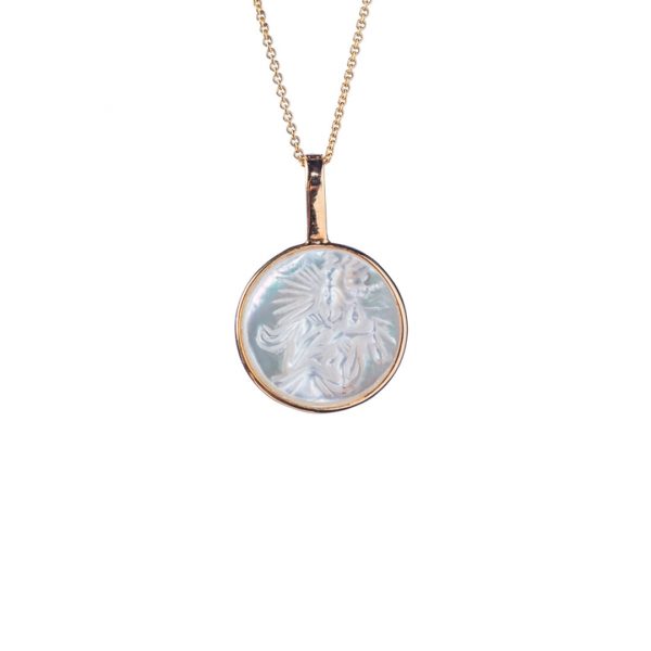 Small Round Scapular Medal