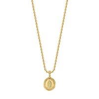 18K Our Lady of Guadalupe Medal